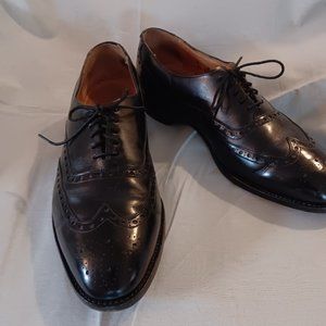 Johnston Murphy Aristocraft wingtip men's dress shoes size 9 D/B